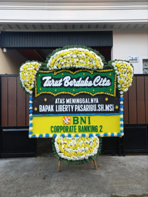 Papan Bunga Duka di Masrum