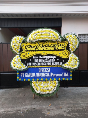 Papan Bunga Duka di Masrum