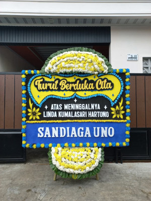 Papan Bunga Duka di Masrum