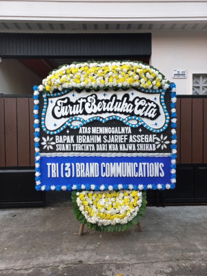 Papan Bunga Duka di Masrum